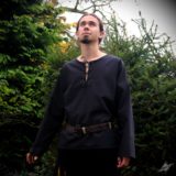 Černá košile DUBH - velikost M