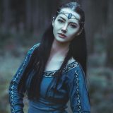 Šaty GOLDBERRY a zdobená pelerýnka - Image 3