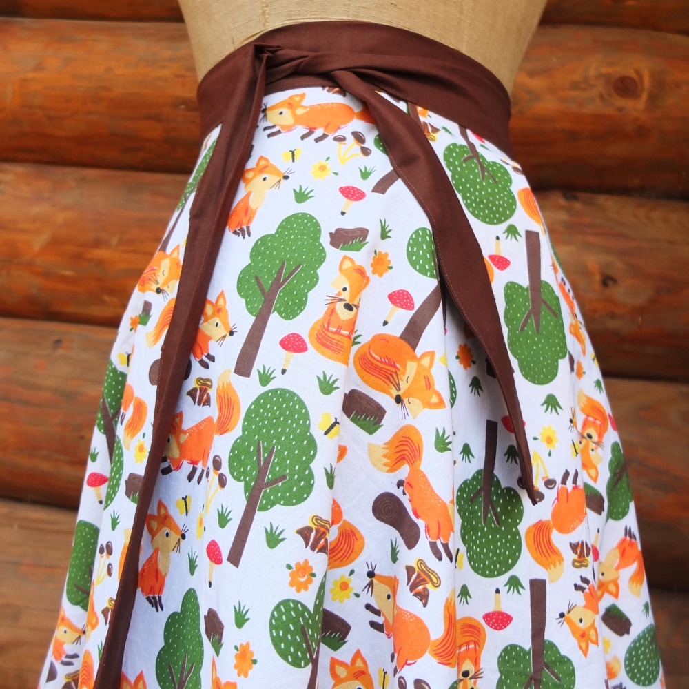 Zavinovací sukně LIŠČÍ - Image 2