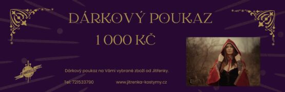 Dárkový poukaz v hodnotě 1 000 Kč