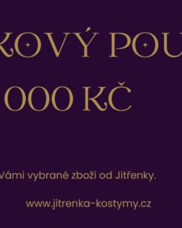 Dárkový poukaz v hodnotě 5000 Kč