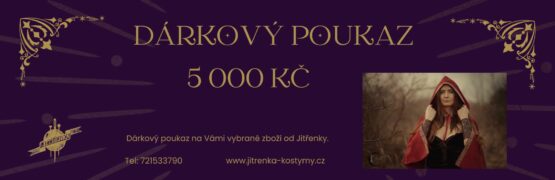 Dárkový poukaz v hodnotě 5000 Kč